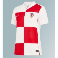 Camisa de time de futebol Croácia Replicas 1º Equipamento Feminina Europeu 2024 Manga Curta